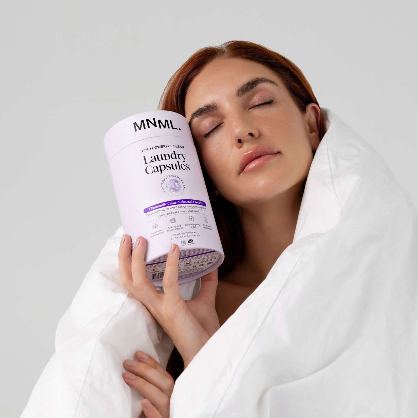 CHAMOMILE CALM Laundry Capsules - Refillable Tube
