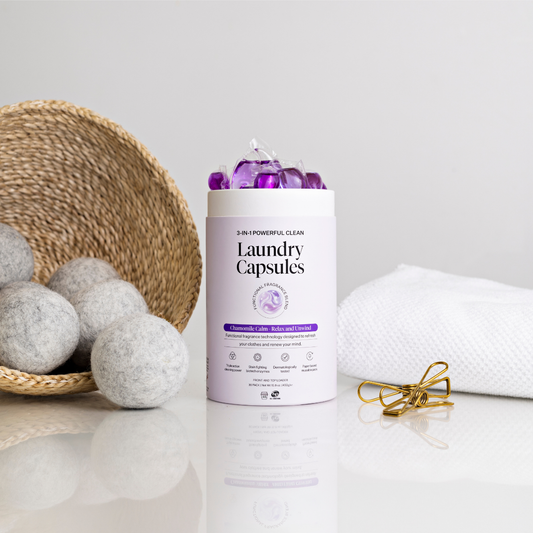 CHAMOMILE CALM Laundry Capsules - Refillable Tube