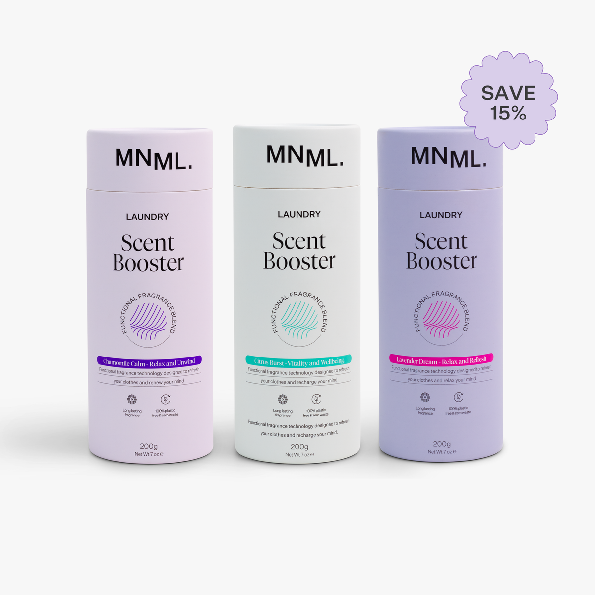 MNML Laundry Scent Booster Bundle